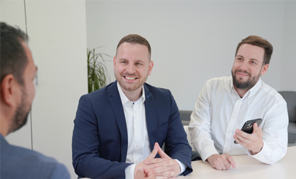 Simon Mozes und Matthias Gauß